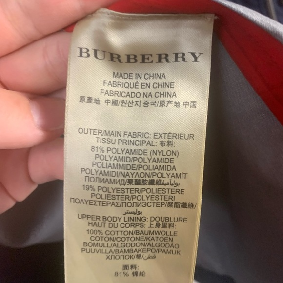 Burberry Brit Rain Jacket - Picture 4 of 16